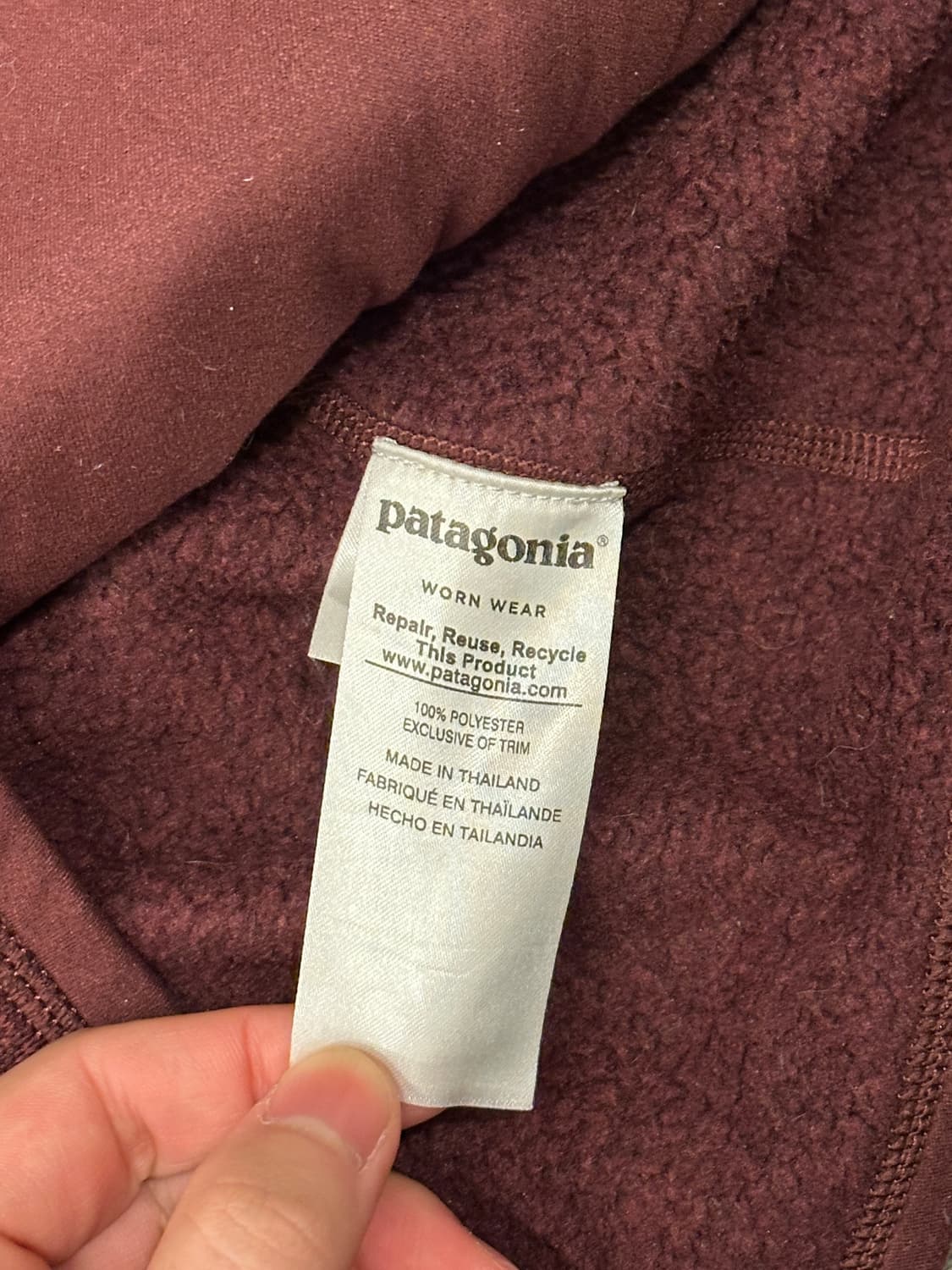 파타고니아 베터 플리스 집업 S 상품이미지6