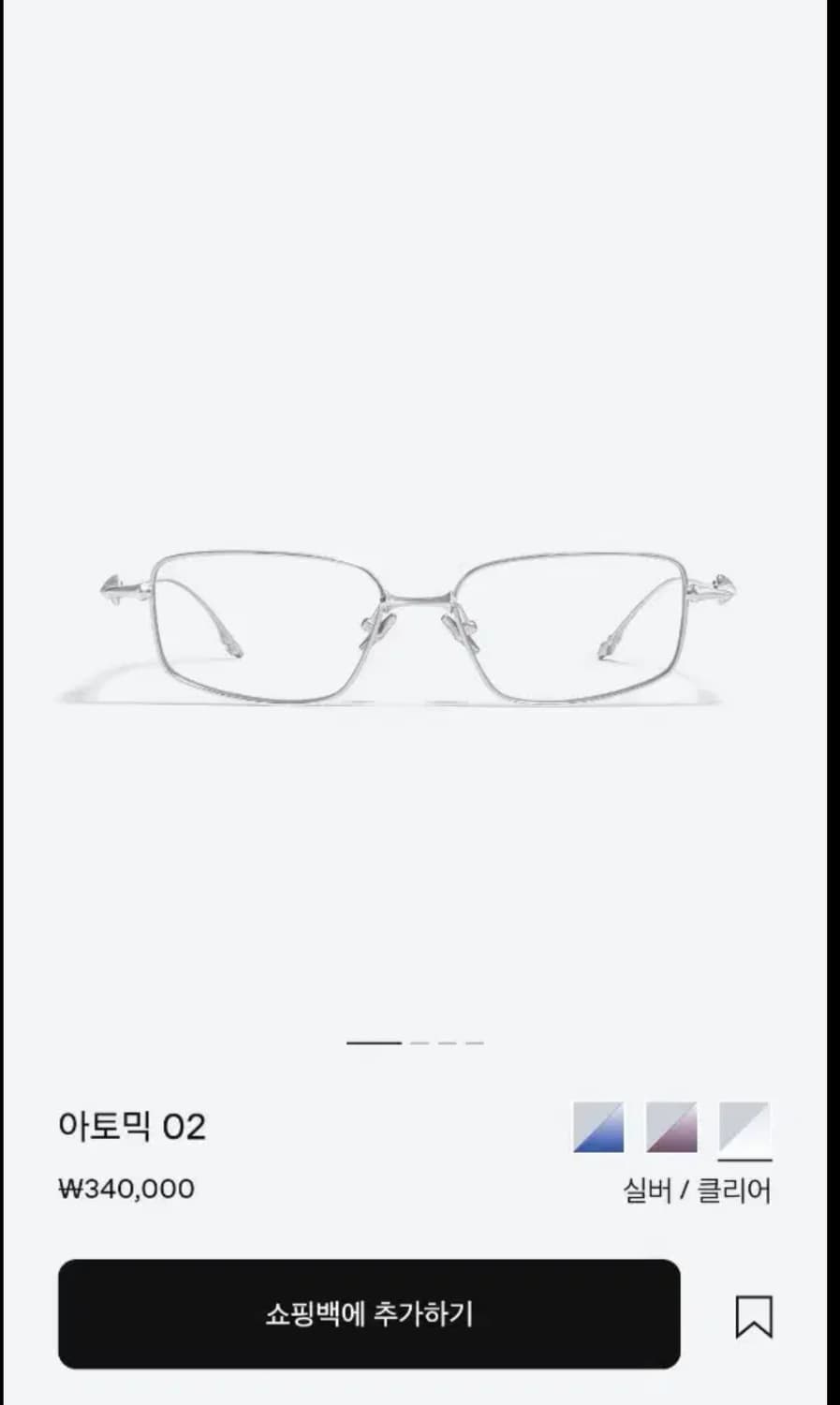 젠틀몬스터 아토믹 02 클리어 상품이미지1