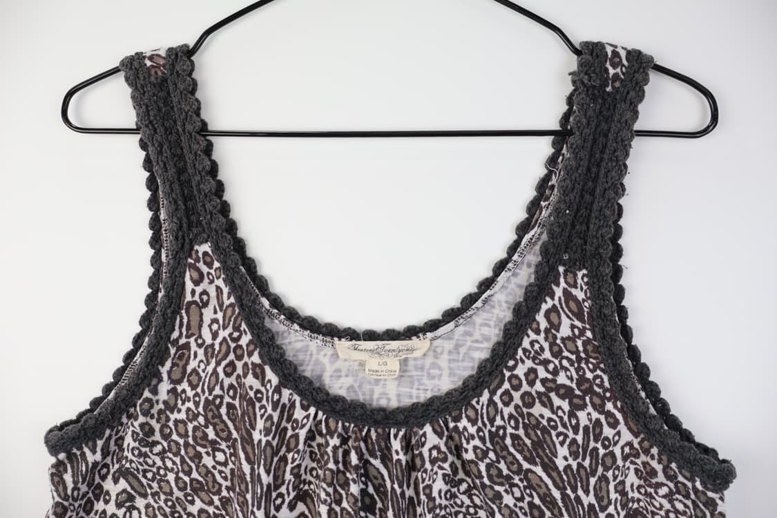 Free People Animal Sleeveless T-Shirts 상품이미지5