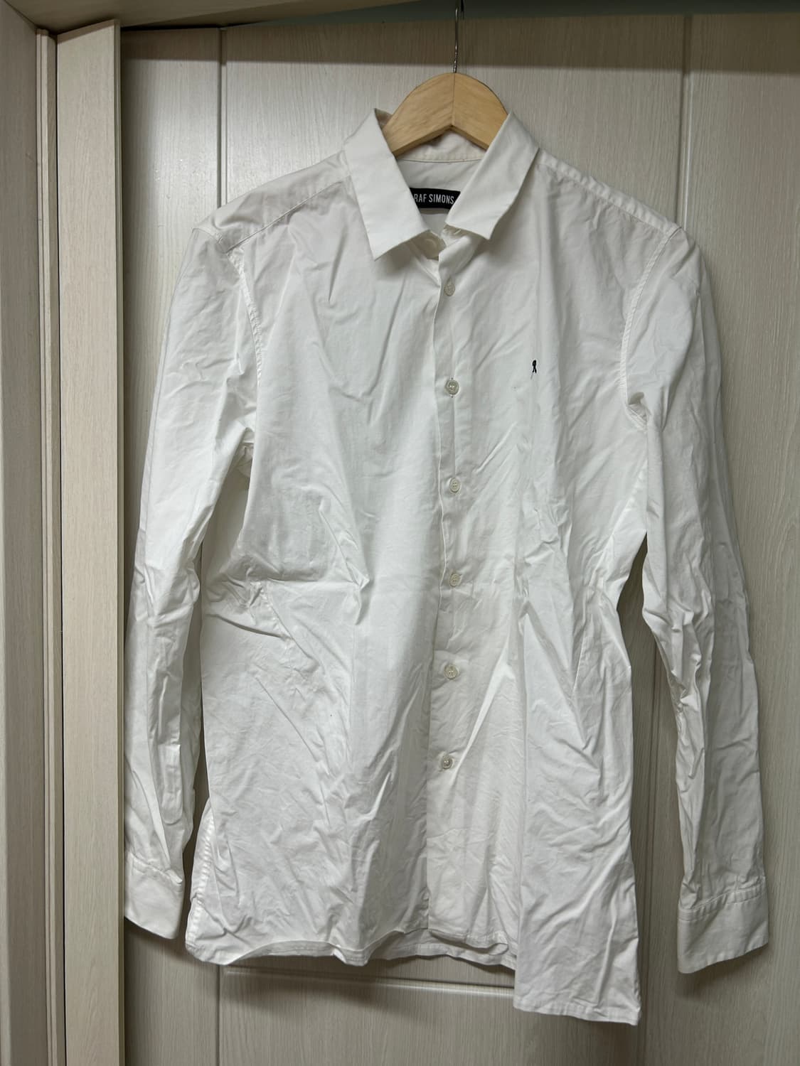 라프시몬스 R로고 셔츠 상품이미지1