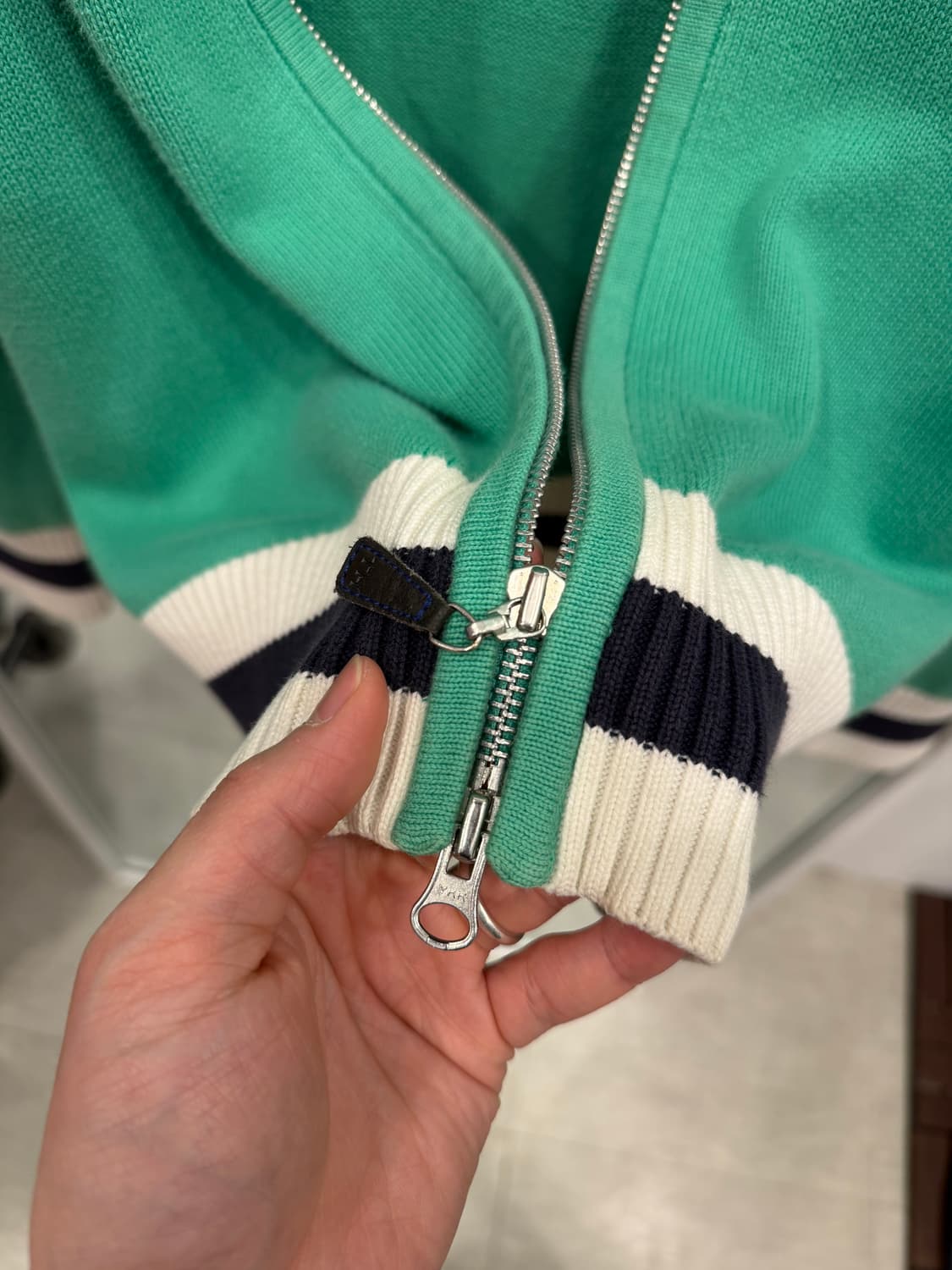 Tommy Hilfiger 타미힐피거 코튼 니트 집업 상품이미지4