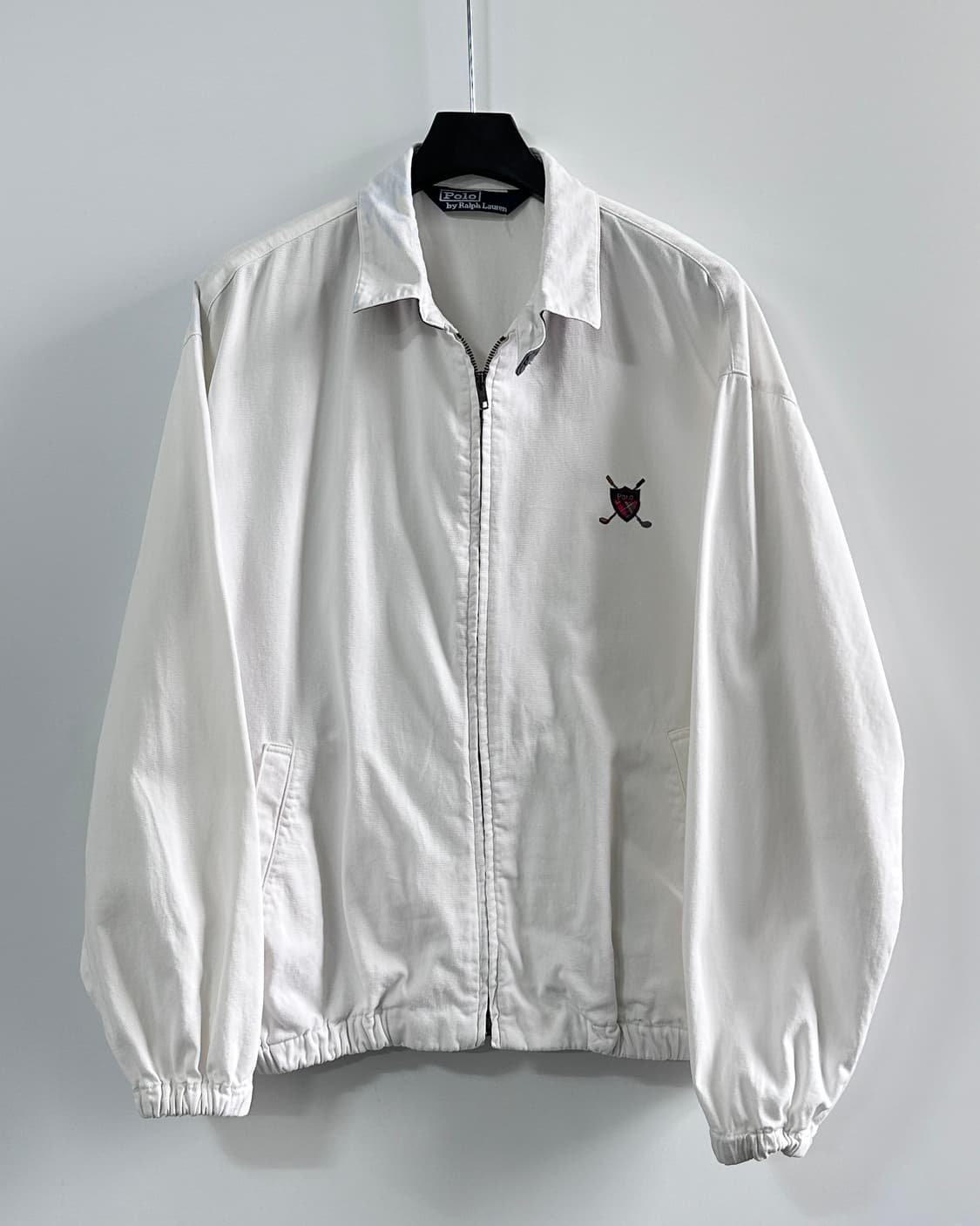 00s 폴로 골프 로고 화이트 스윙탑 자켓 (va.18) 상품이미지1