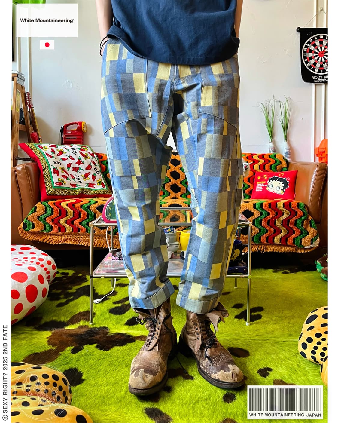 White Mountaineering Color Block Pants 상품이미지1