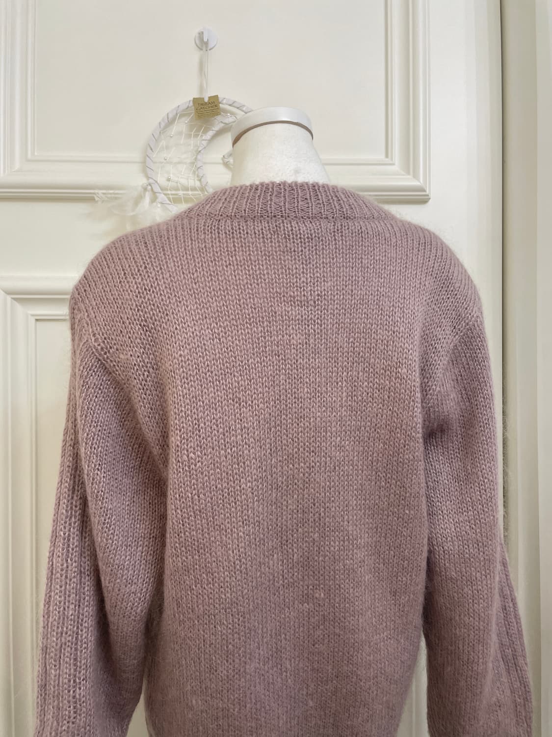lavender over hairy winter cardigan 상품이미지4