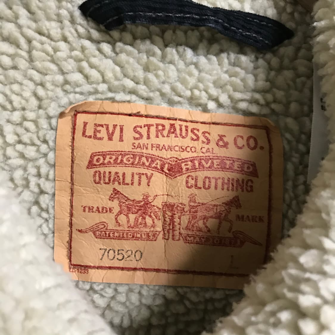 리바이스 70520 양털 코듀로이 자켓 상품이미지3