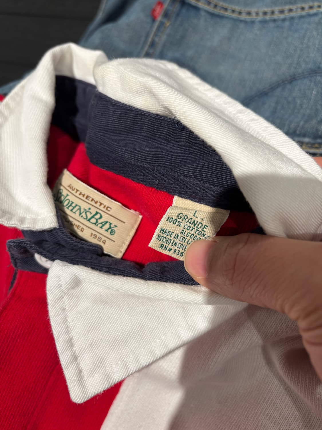 90s 빈티지 럭비티셔츠 상품이미지6