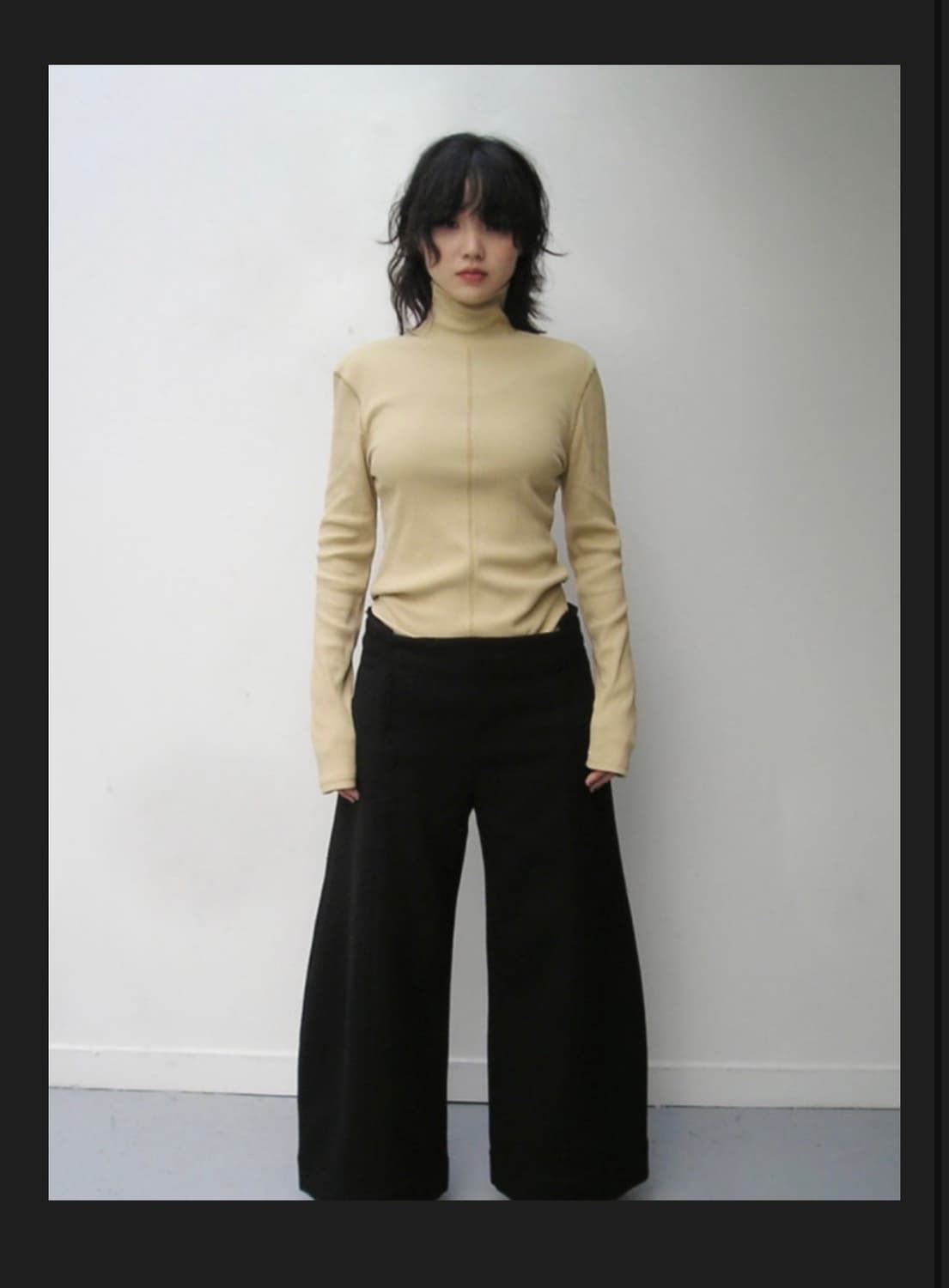 애옹쓰 머스타드 터틀넥 상품이미지1