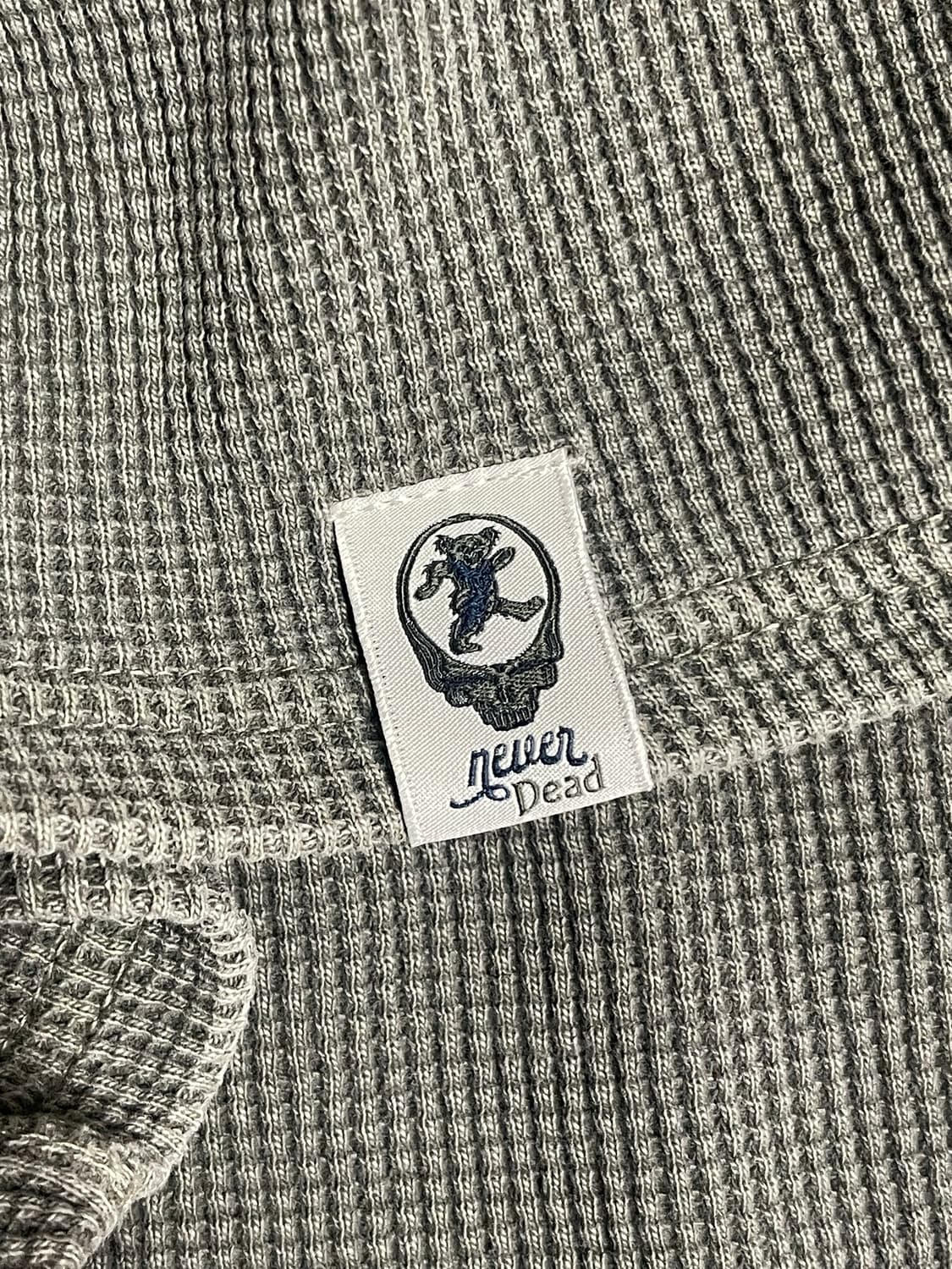 thisisneverthat x 그레이드풀데드베어 와플 롱 슬리브 xl 상품이미지4