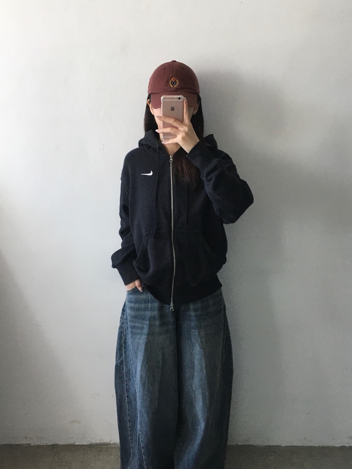 나이키 스우시 후드집업 상품이미지1