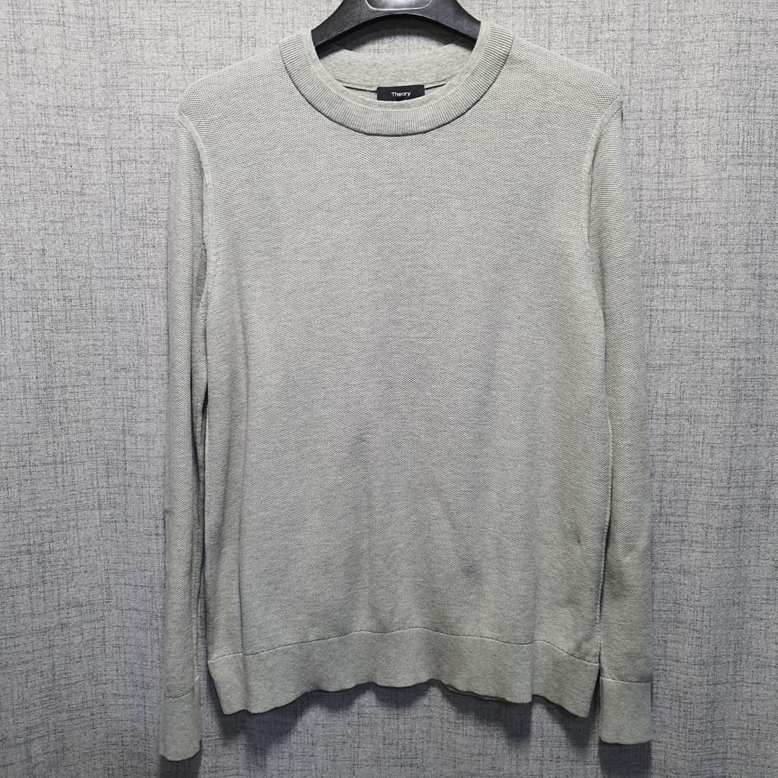 띠어리 남성 리갈 울 크루넥 니트 스웨터  상품이미지1