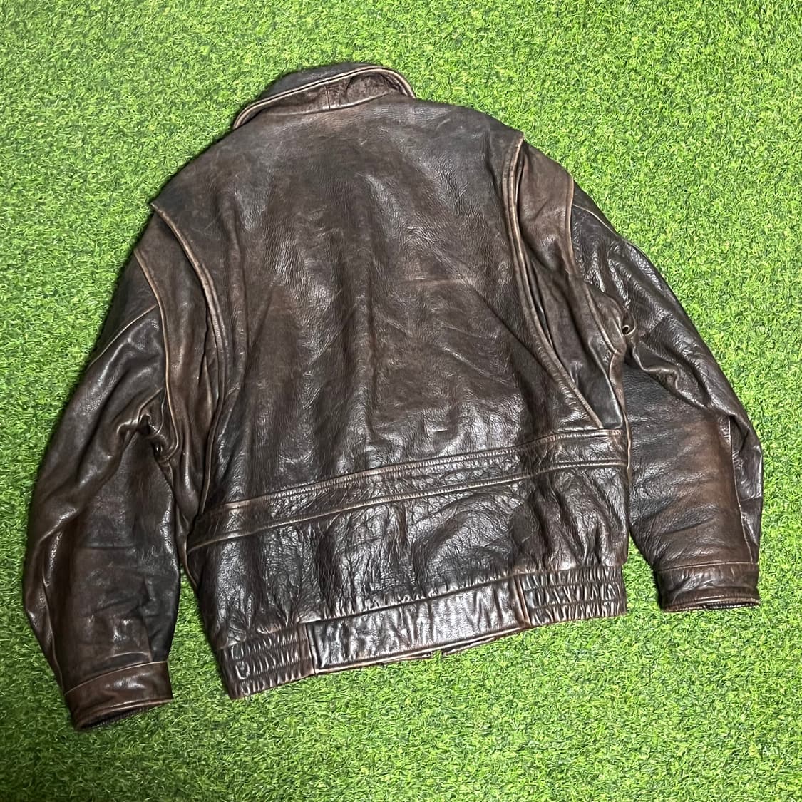 빈티지 리얼소가죽 리얼레더 가죽자켓  상품이미지4
