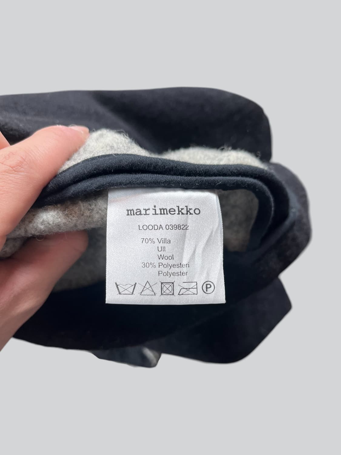 marimekko 울 혼방 코트  상품이미지6