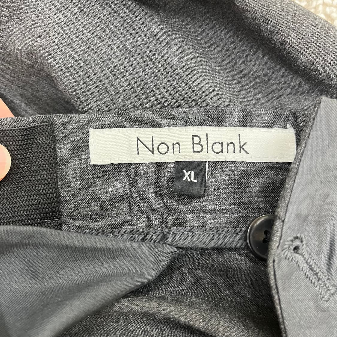 [2XL] 넌블랭크 세인트이어 이태리 세미 오버핏 셋업 수트 4139 상품이미지7