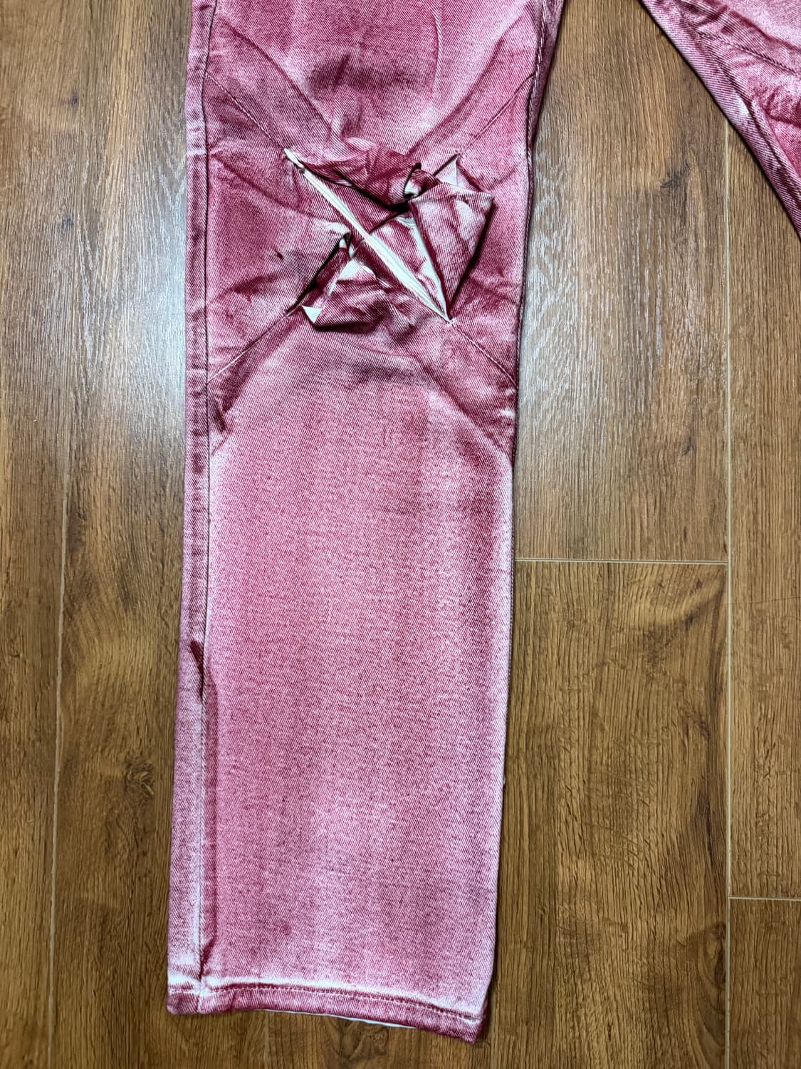 강정석 X JIP jeans 버건디 0사이즈 상품이미지2