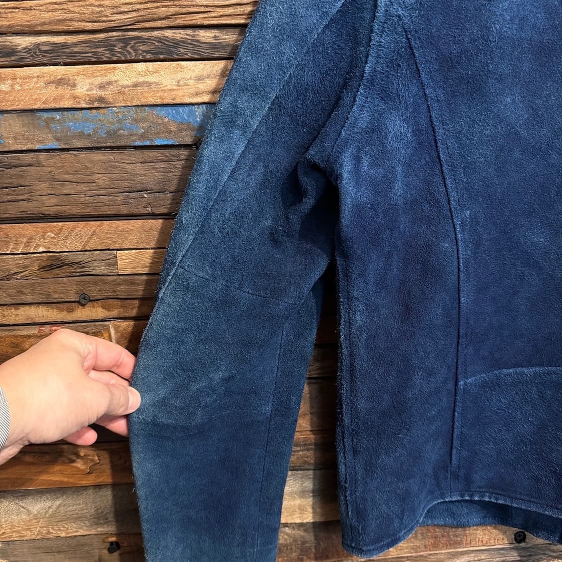 Blue Blue, Horse Leather Suede Jacket 상품이미지10