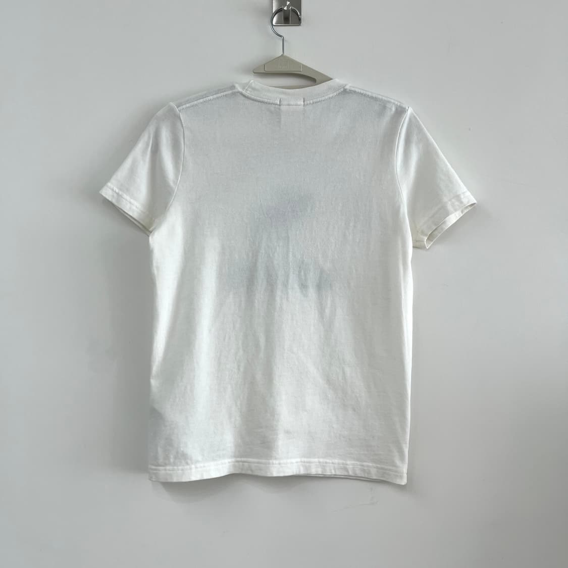 아베크롬비 자수로고 화이트 반팔 티셔츠 상품이미지3