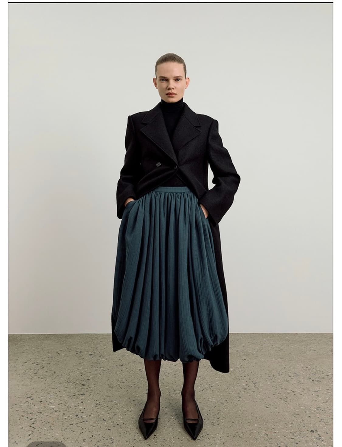 오르 orr 미디 스커트 상품이미지2