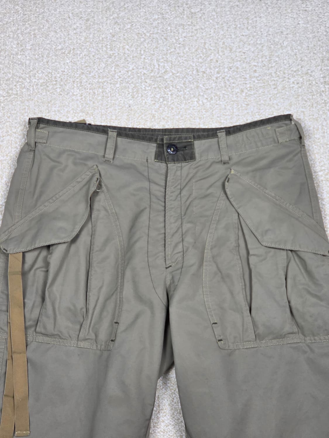 [스톤아일랜드] 코튼 나일론 유틸리티 카고 하프 팬츠 | S00148 상품이미지2