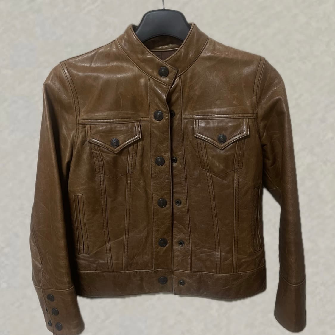 GAP Vintage Leather Jacket 상품이미지1