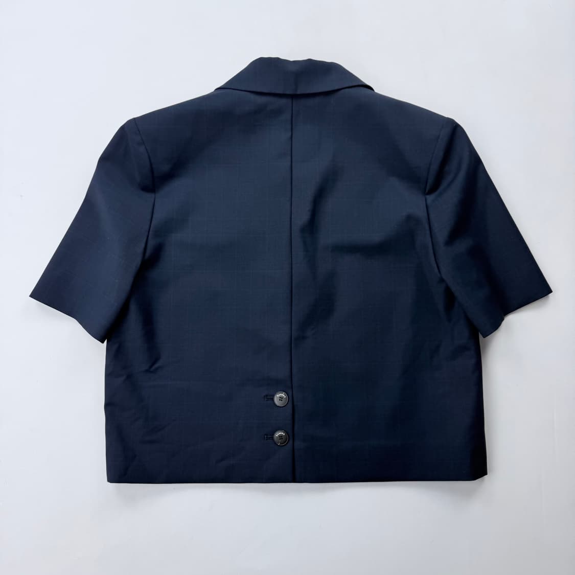 산드로 네이비 반팔 크롭 블레이저 상품이미지7