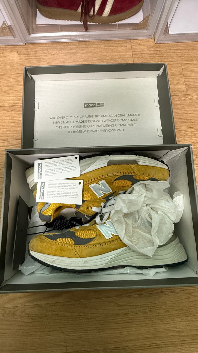 뉴발란스 992 골드크림 275 상품이미지7