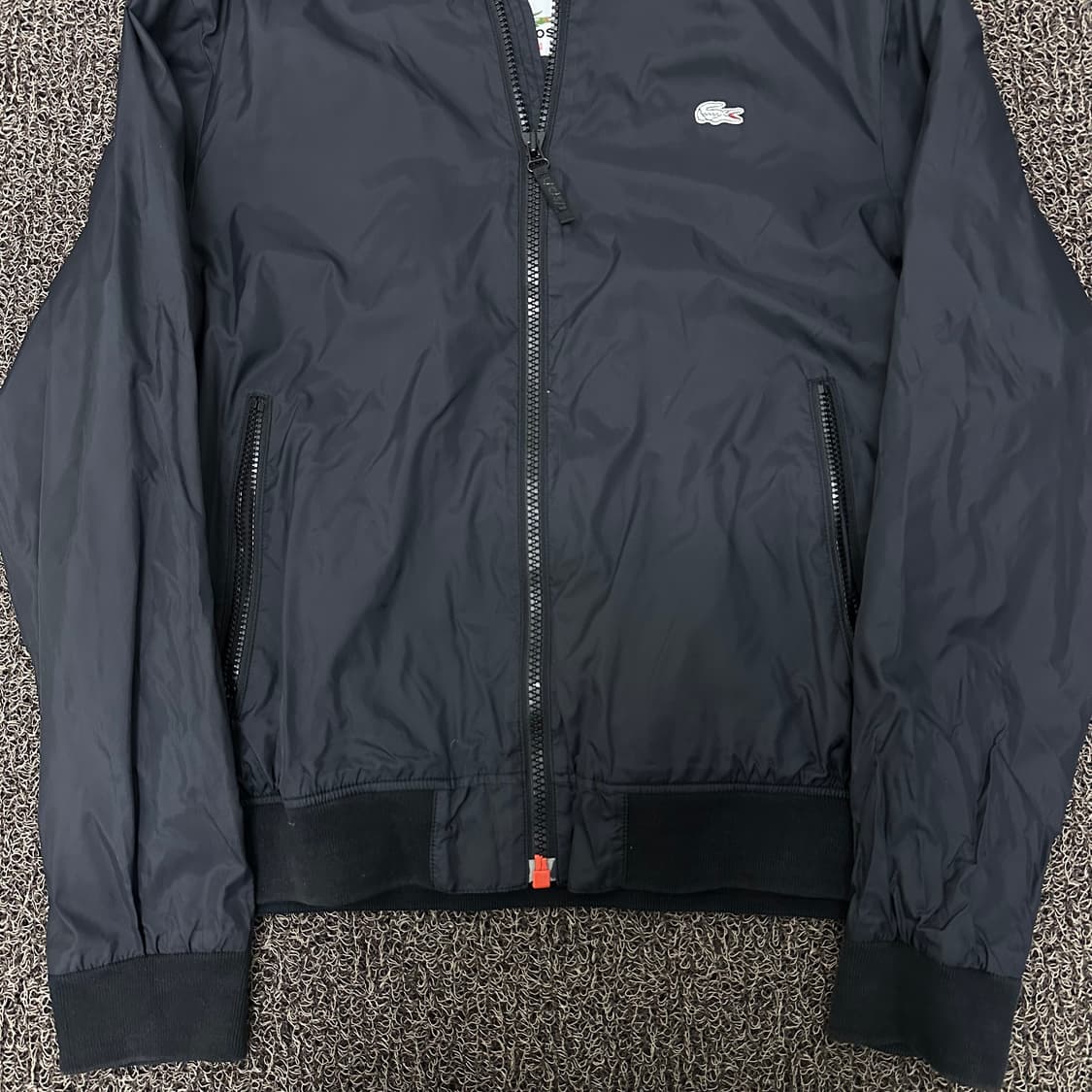 라코스테 블루종 바람막이 점퍼 자켓 블랙 105(XL) 상품이미지5