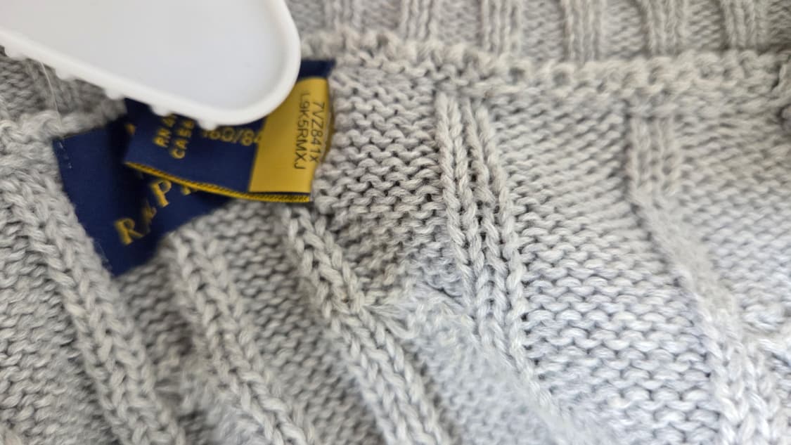 폴로 브이넥 니트  상품이미지6