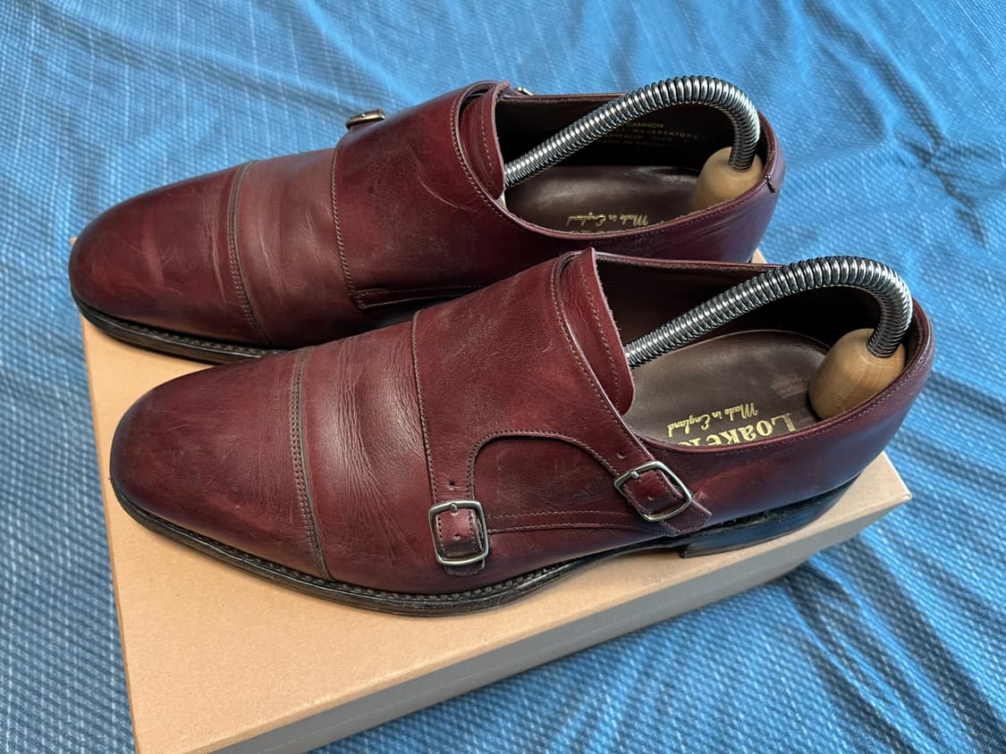 로크 더블몽크 버건디 상품이미지1