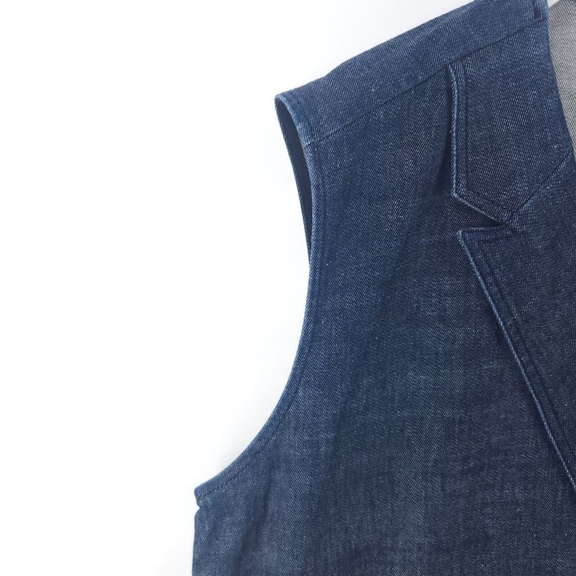 [여46]메종마르지엘라 데님배색 쇼츠 점프 수트[Y63-197] 상품이미지4