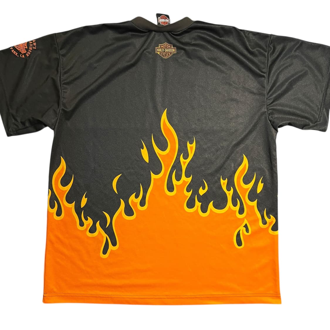 빈티지 00s HARLEY DAVIDSON 플레임 AOP 티셔츠 상품이미지2