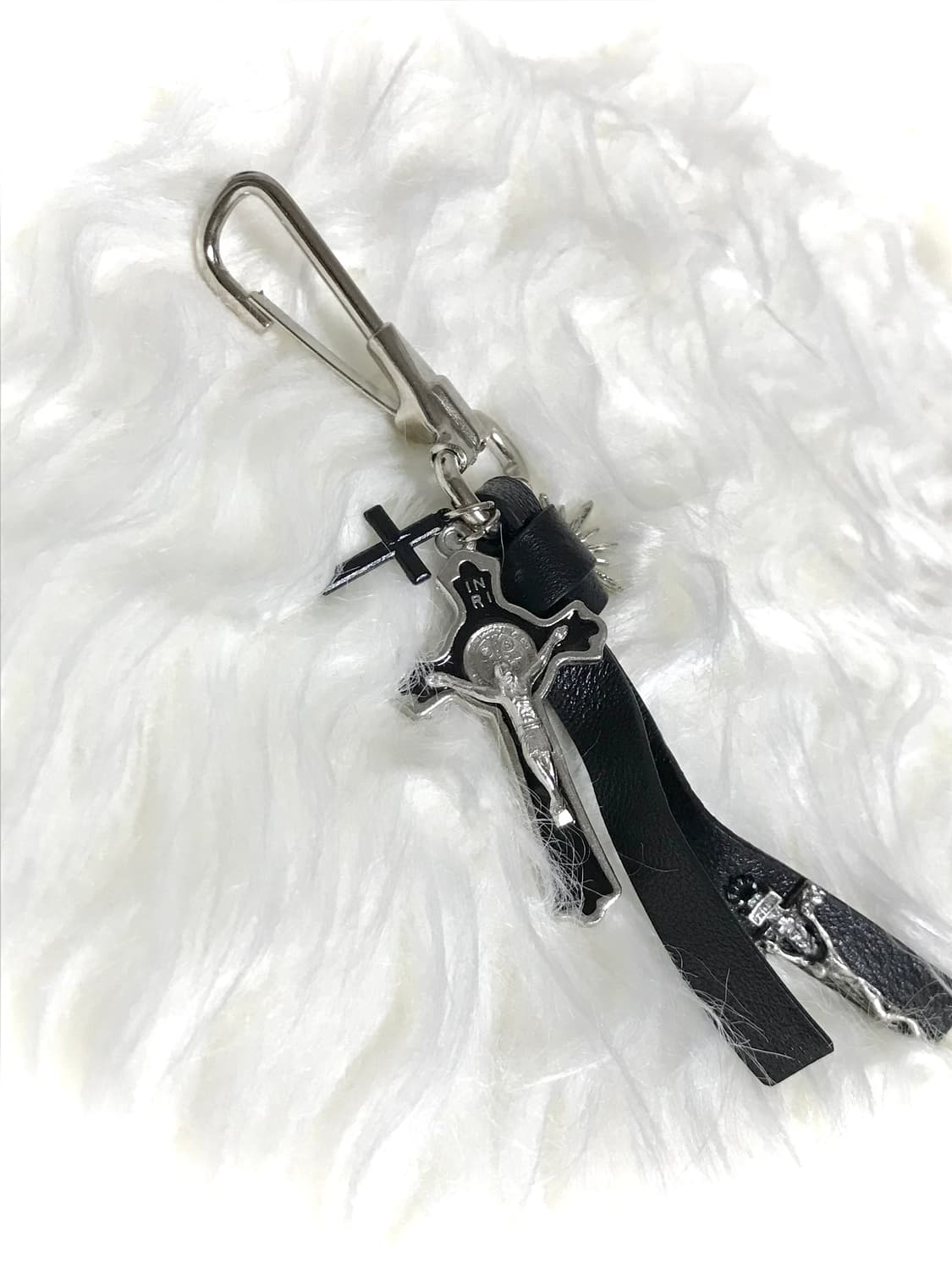 빈티지 펑크 십자가 바지 키링 상품이미지2