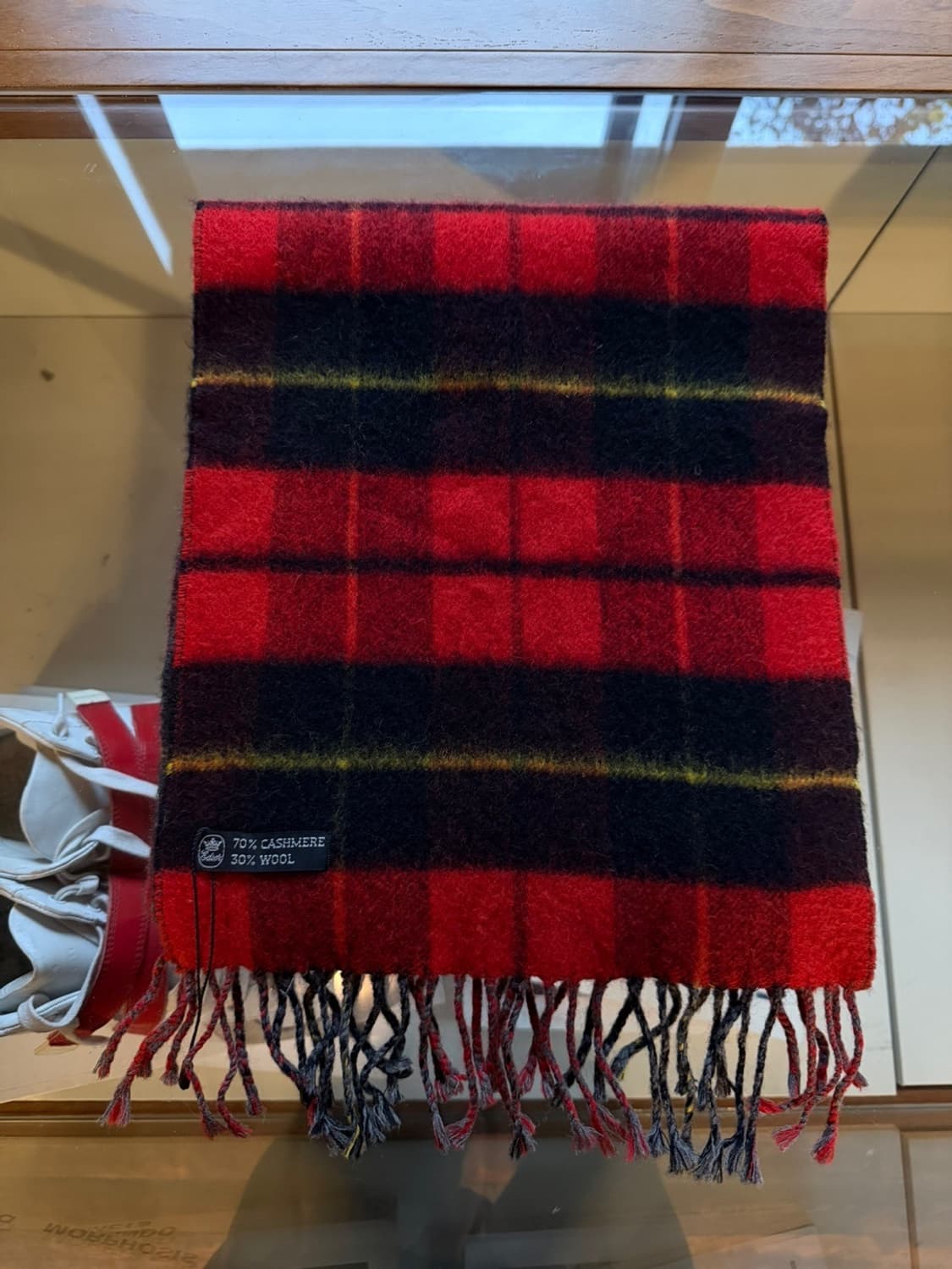 VTG 이태리 울 캐시미어 머플러 상품이미지7