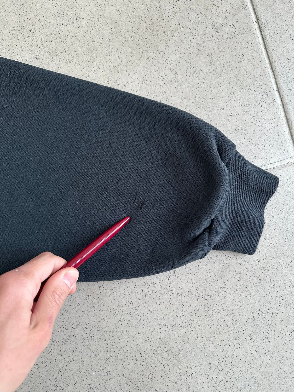 90s 빈티지 러셀 후드집업 블랙 XL 상품이미지7