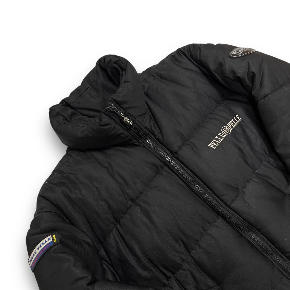 펠레펠레 90s 다크 하드쉘 나일론 다운 패딩 점퍼 상품이미지4