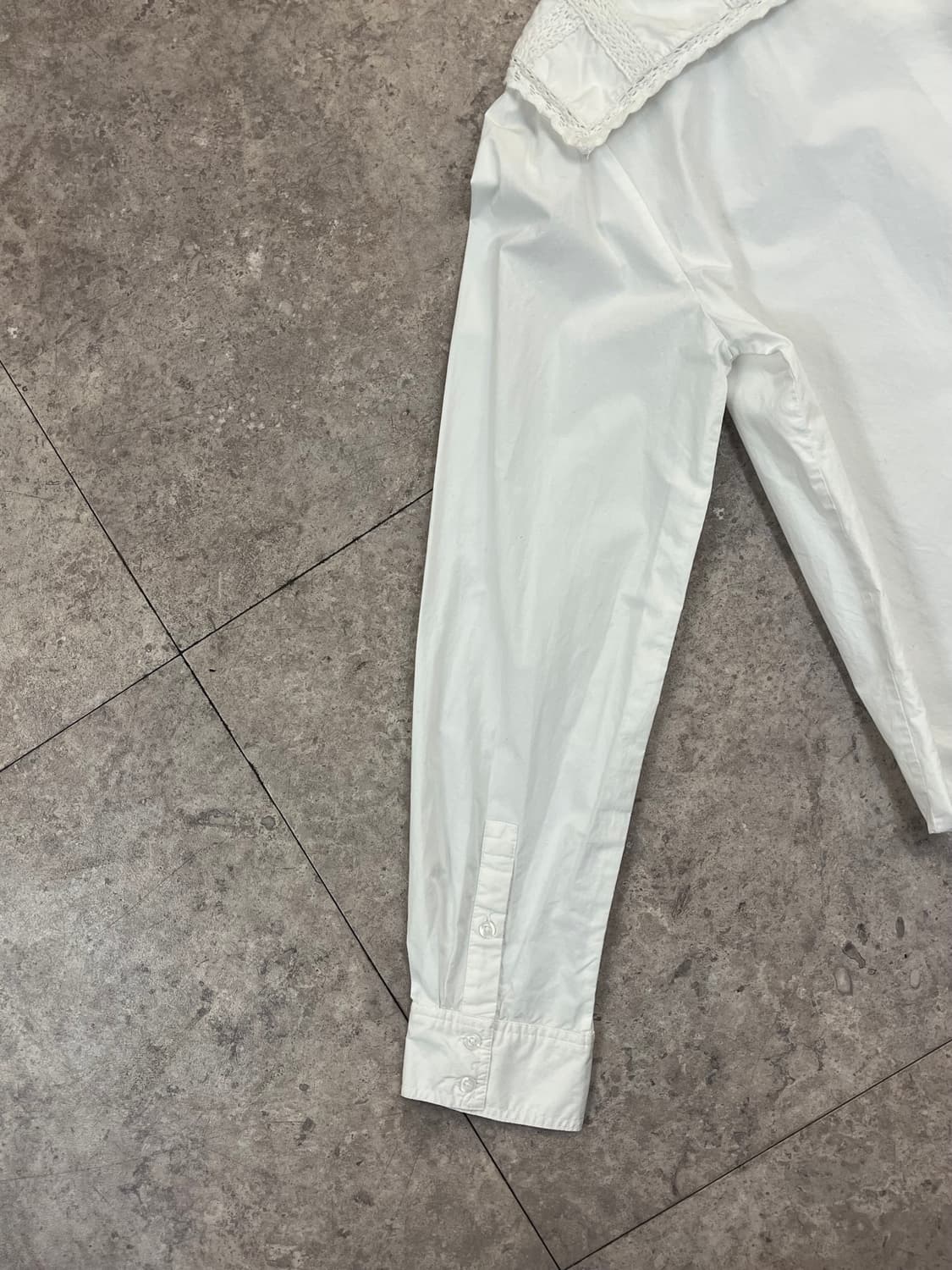 빈티지 카라 블라우스 화이트 #csz3285 상품이미지9