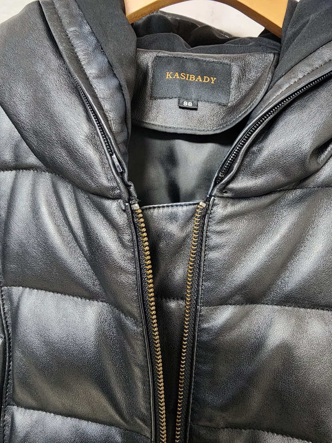 카시바디 여성 양가죽 
패딩 후드 코트 상품이미지5