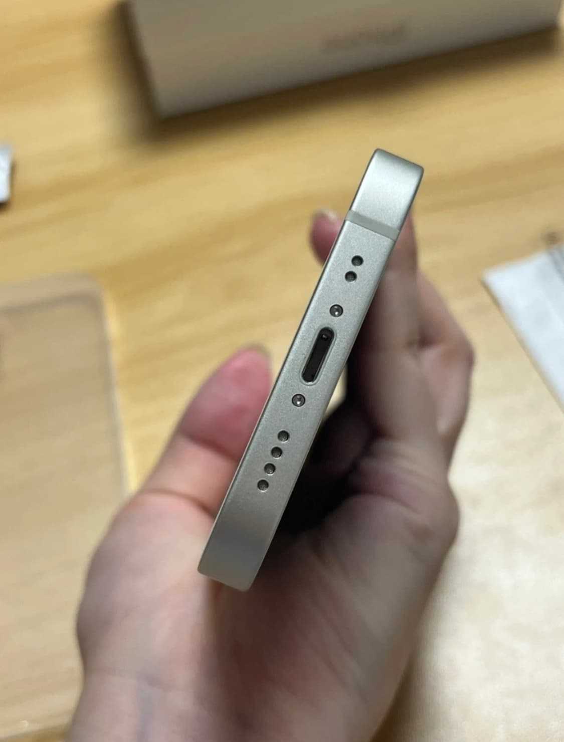 아이폰13미니 스타라이트 순정상태 배터리100 상품이미지6