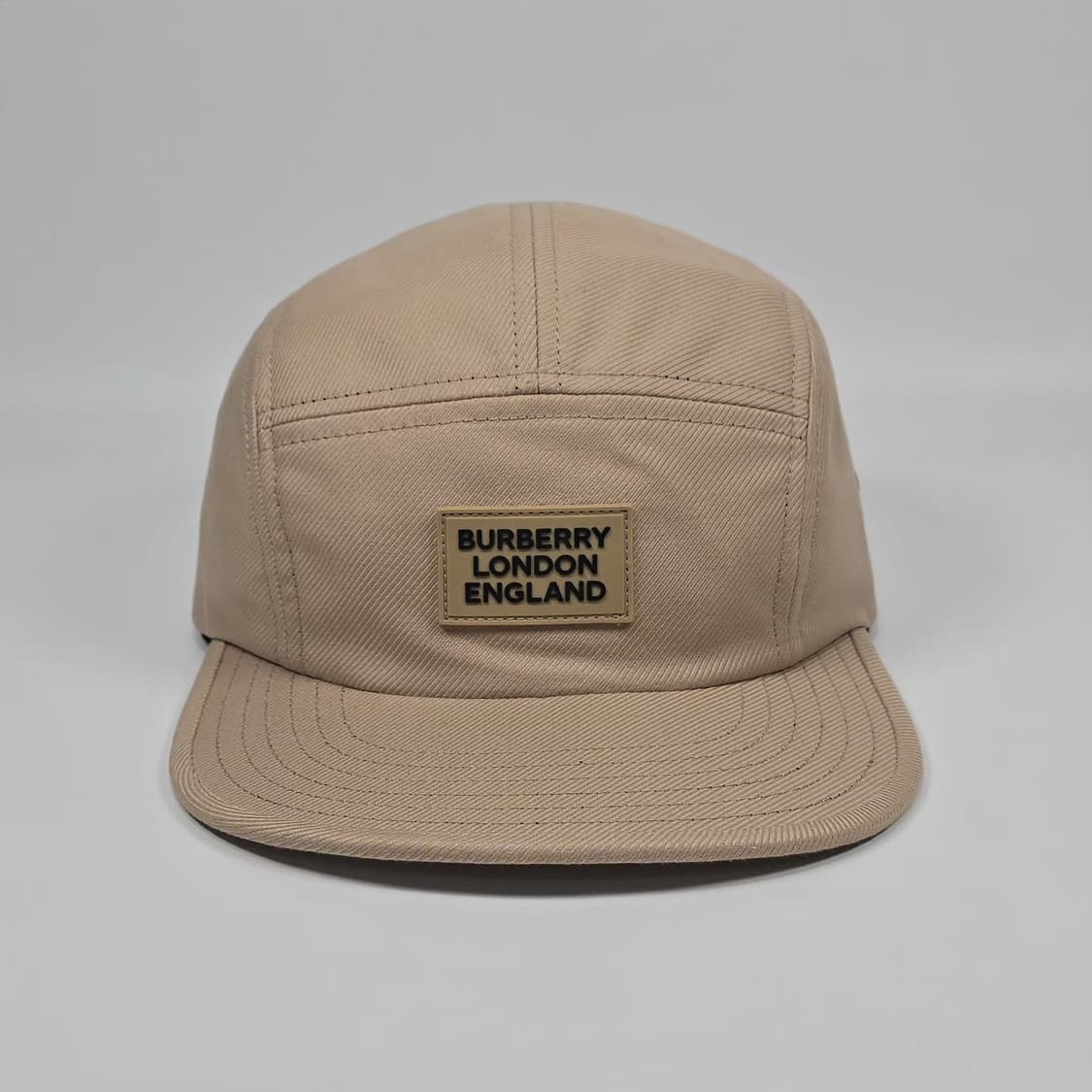 버버리 아플리케 캠프 로고 코튼 스냅백 ( 56cm ) 상품이미지2