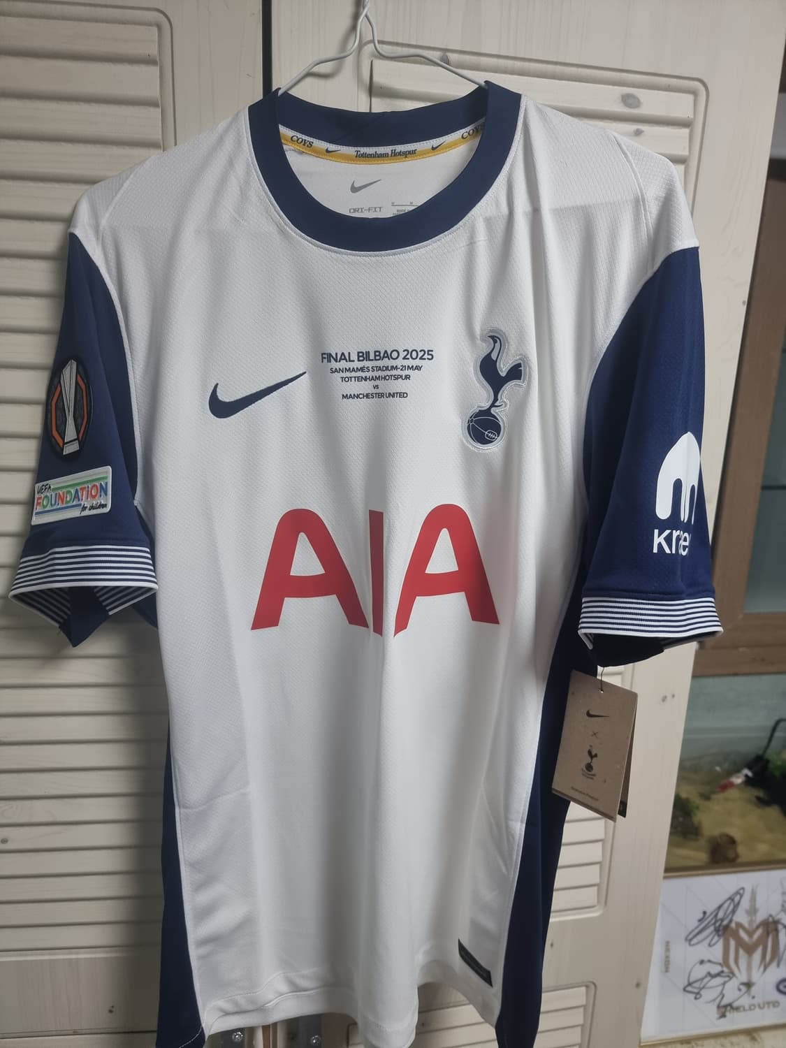 24 25 시즌 손흥민 유로파 결승 유니폼 M사이즈 상품이미지2