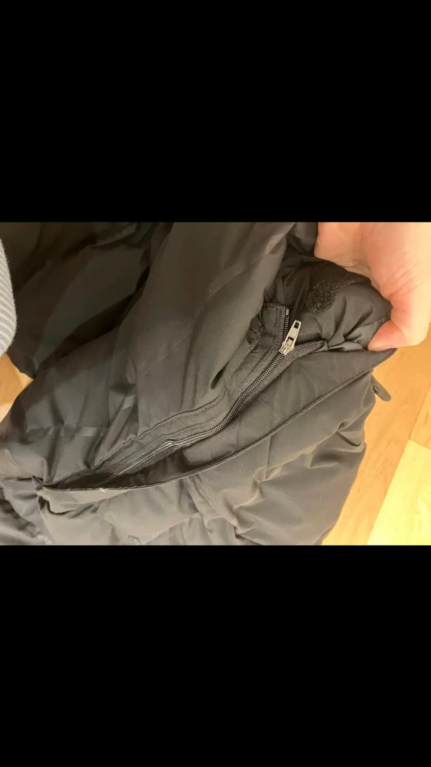 윌슨 롱패딩 블랙 100 상품이미지9
