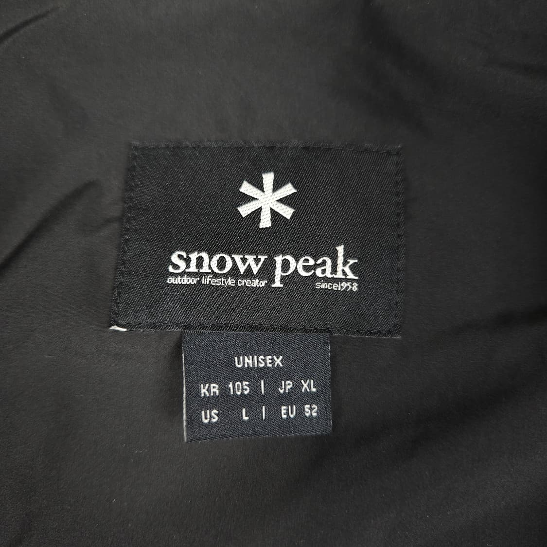 스노우피크 조끼 후리스 블랙 상품이미지5
