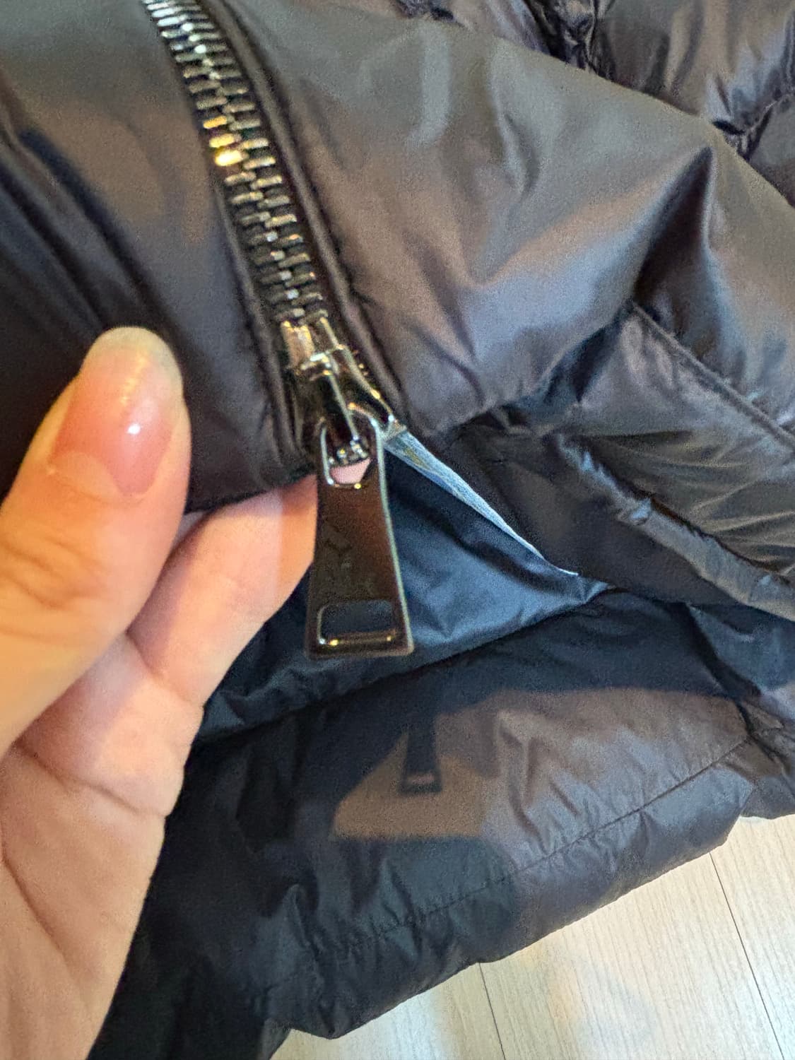 몽클레어 보에드 폭스퍼 패딩 사이즈 2 상품이미지4