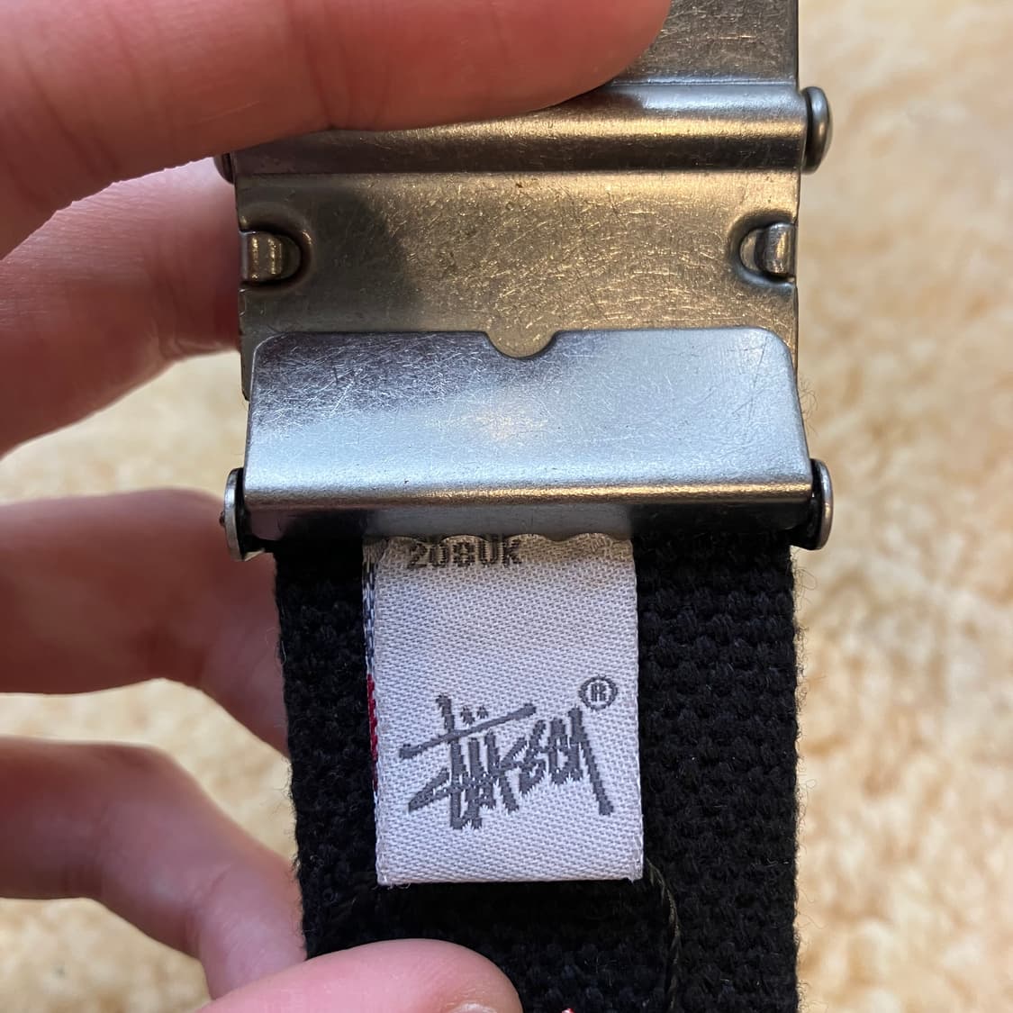 90s-00s 올드 스투시 웹 벨트 상품이미지3