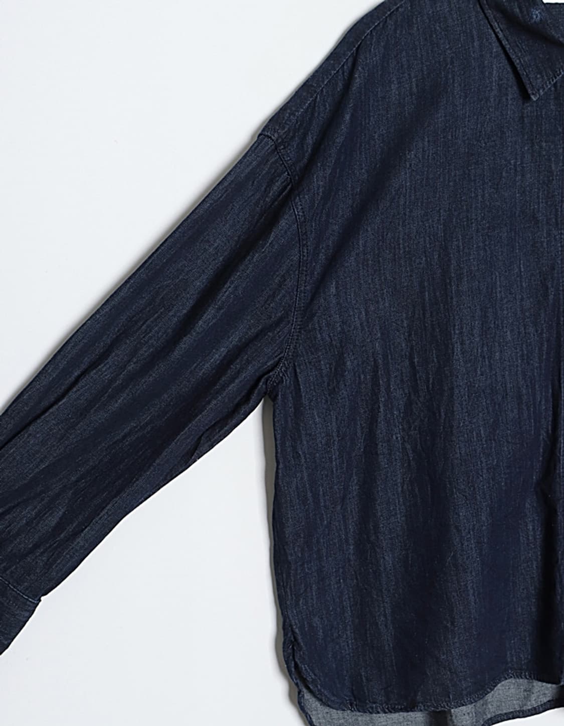 ZARA Wide Denim Shirts 상품이미지4