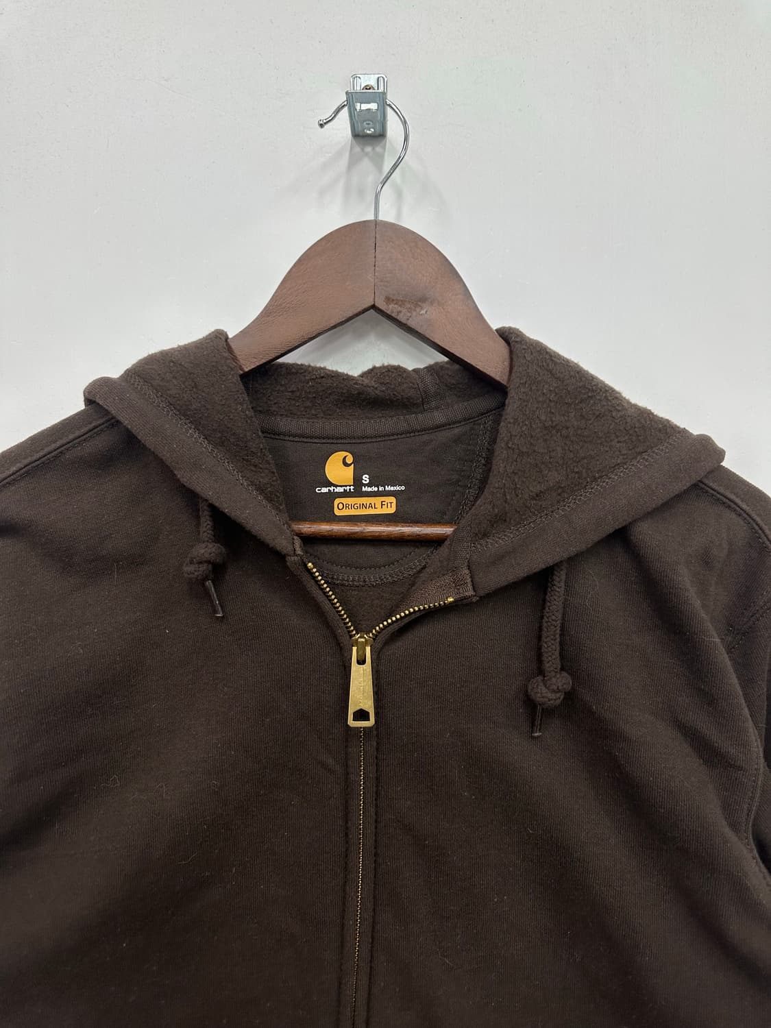 칼하트 브라운 후드집업  상품이미지2
