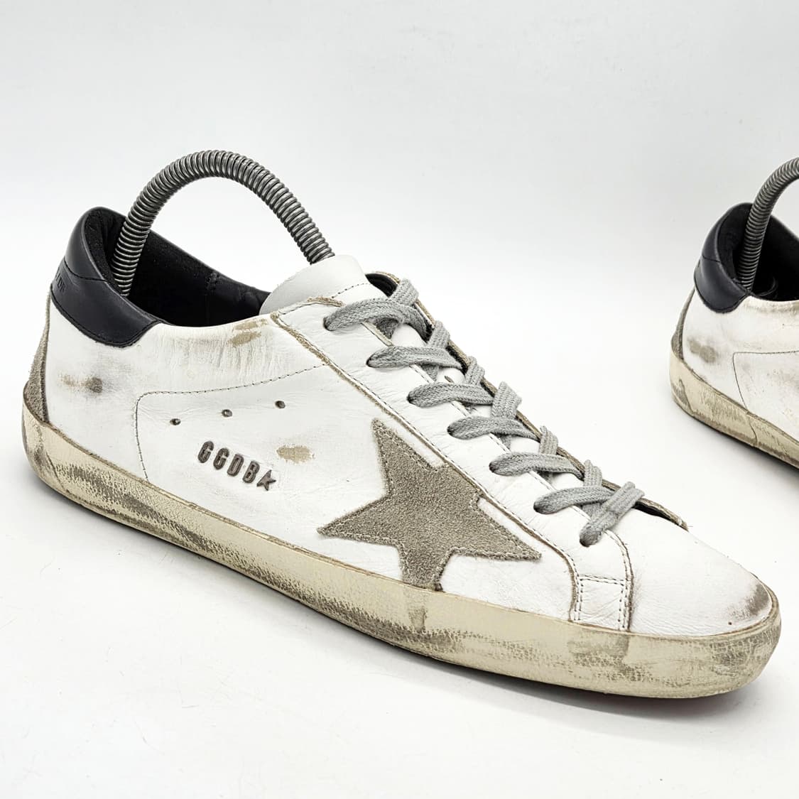  골든구스 슈퍼스타 화이트/블랙 (41)   상품이미지5