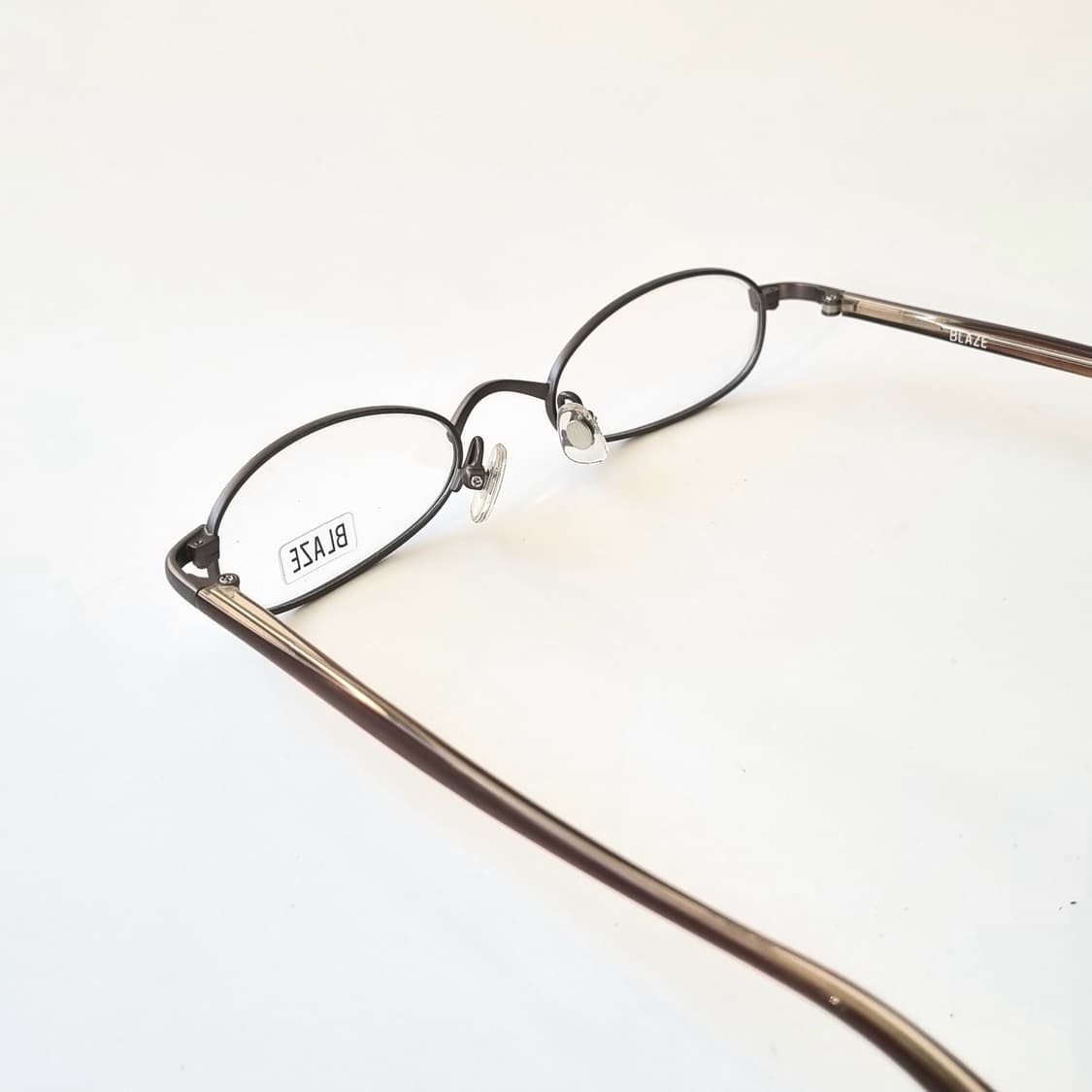 데드스탁 빈티지 앤틱 오벌 긱시크 무드 안경테 상품이미지5