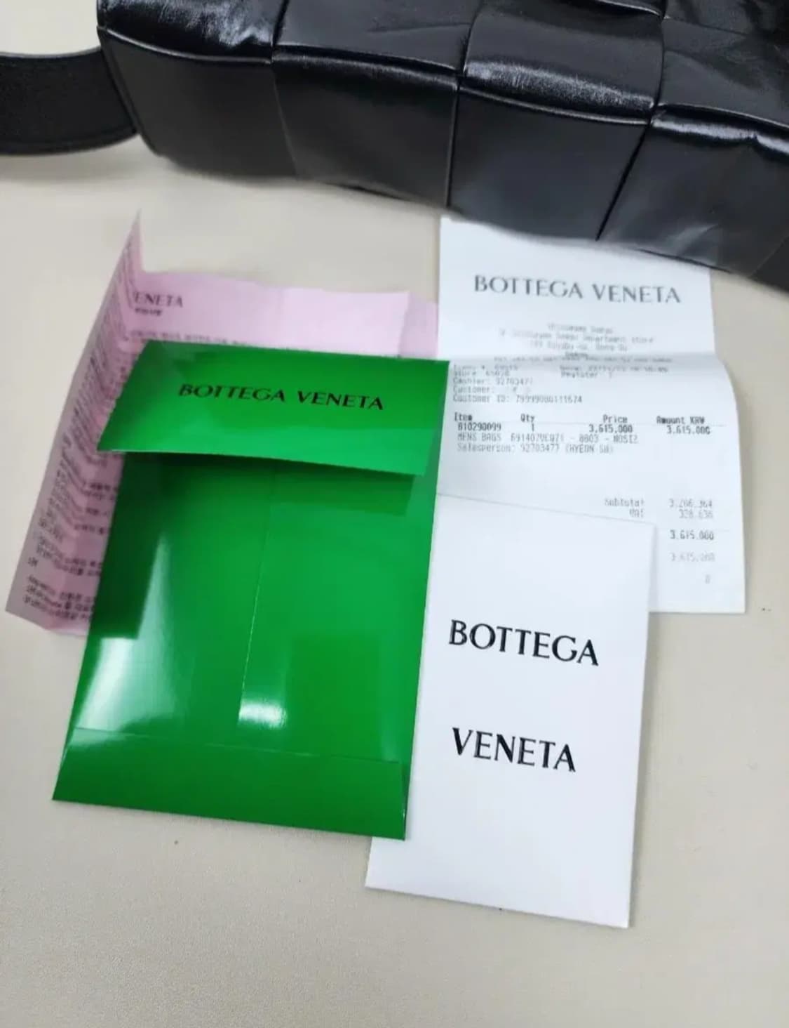 보테가베네타 맥시 카세트백 블랙 상품이미지9