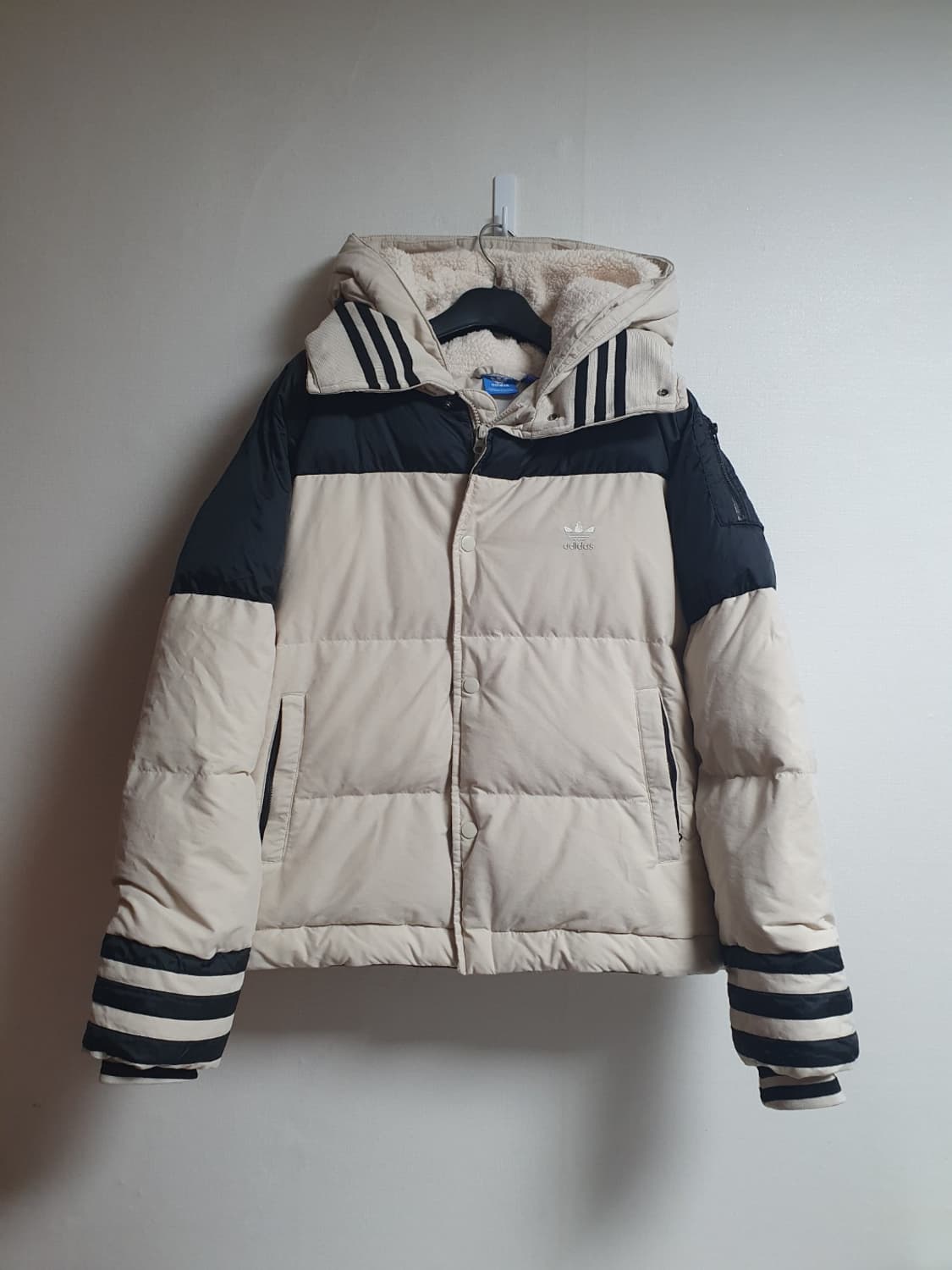 택포가 아디다스 패딩 AC 덕다운패딩점퍼 숏패딩 95 상품이미지1