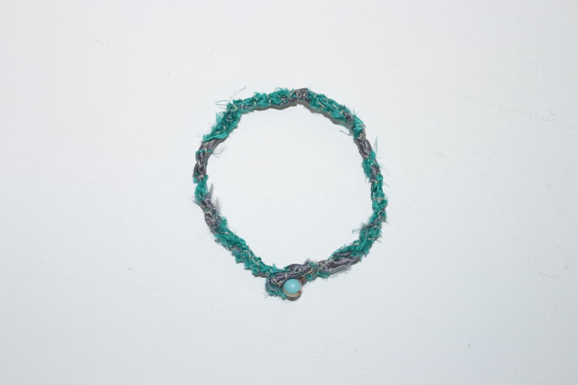 터키석-명주 팔찌 상품이미지1